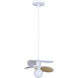 Elodie 1 Light 13.75 inch Pendant Ceiling Light in Matte White