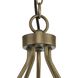 Breckenridge 5 Light 26 inch Aged Bronze Chandelier Ceiling Light, Design Series