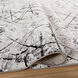 Sesia 130 X 94 inch Black/Grey Rug in 8 x 11