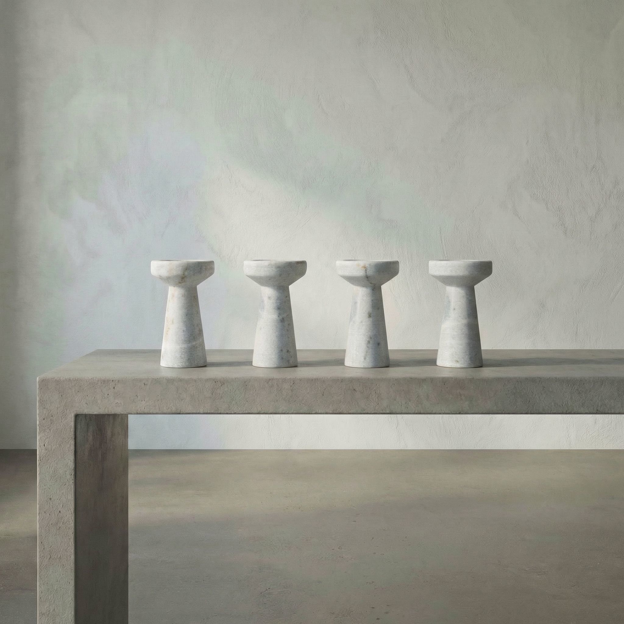 Aleka 6 X 3.5 inch Decorative Candle Holder, Set of 4