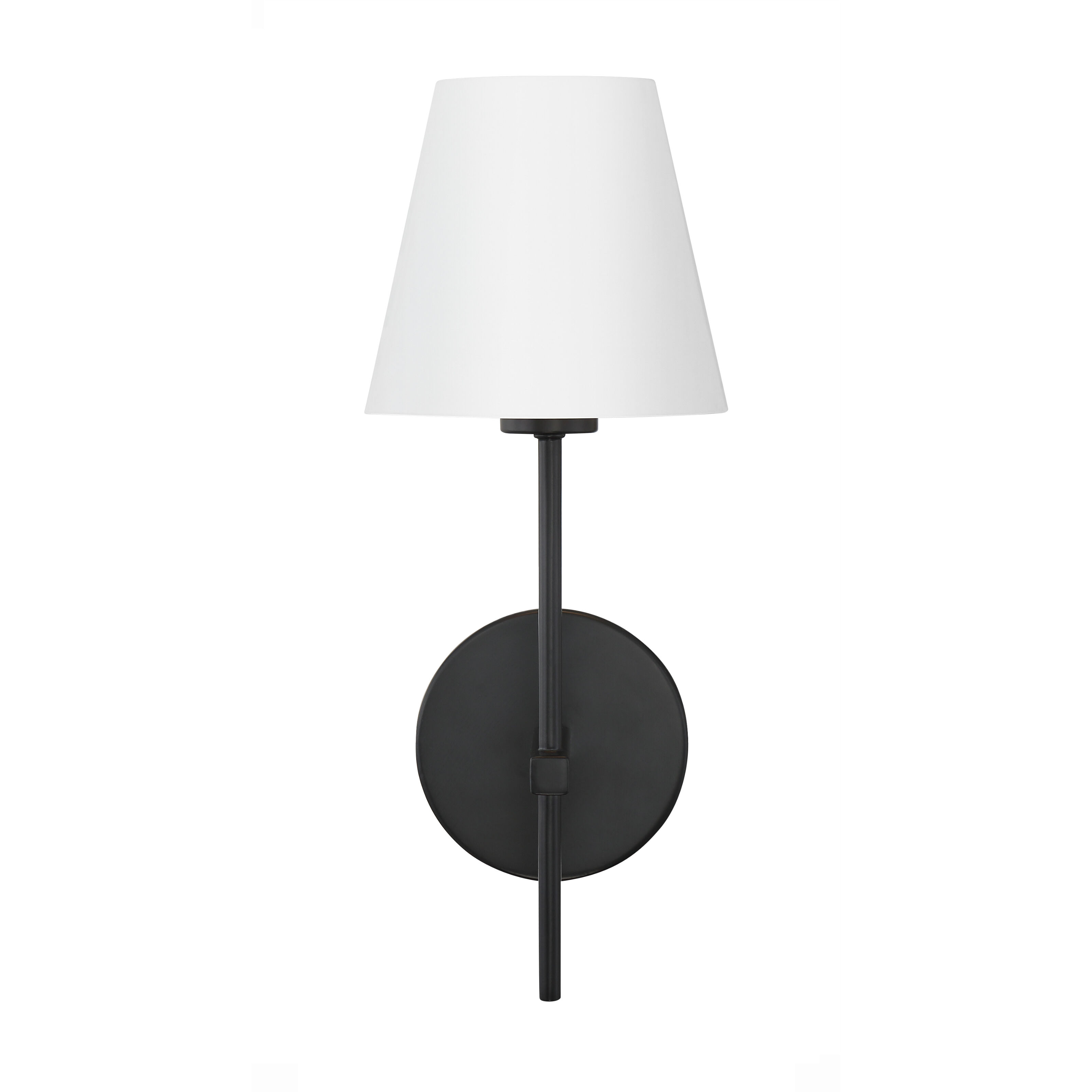 Xavier Bath Sconce Wall Light in Matte Black
