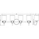 Kinsley 4 Light 28 inch Chrome Bath Vanity Wall Light