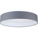 Palomaro LED 19.68 inch Charcoal Grey Flush Mount Ceiling Light