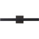 Tila 22.88 inch Black Bath Vanity Light Wall Light