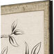 Shimmering Garden Neutral and Black and White Framed Art