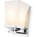 Darcy 1 Light 5 inch Chrome Wall Sconce Wall Light