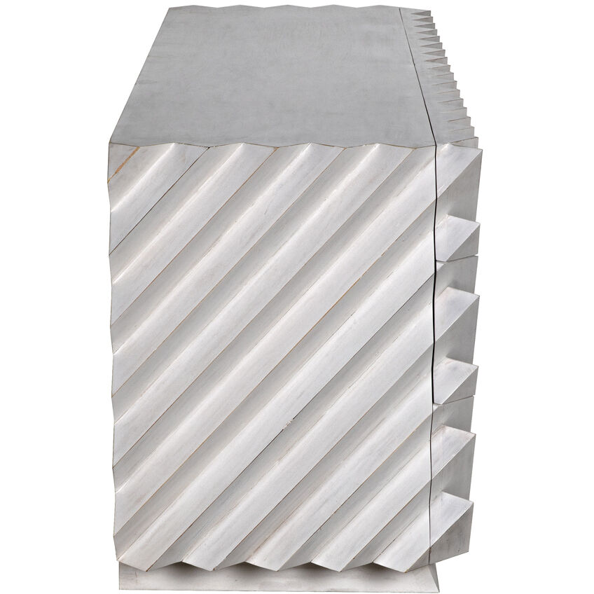 Hikaru White Wash Dresser