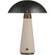Struzzo 19 inch 12 watt Ivory and English Bronze Accent Lamp Portable Light