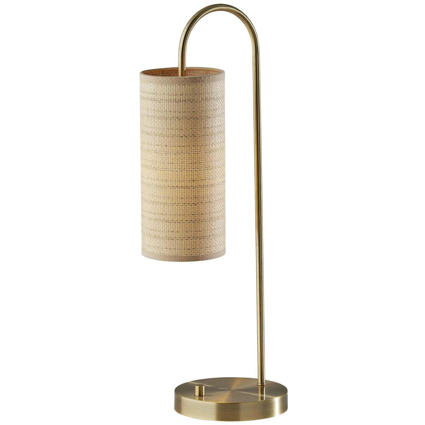 Mendoza 25 inch 40.00 watt Antique Brass Table Lamp Portable Light