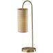 Mendoza 25 inch 40.00 watt Antique Brass Table Lamp Portable Light