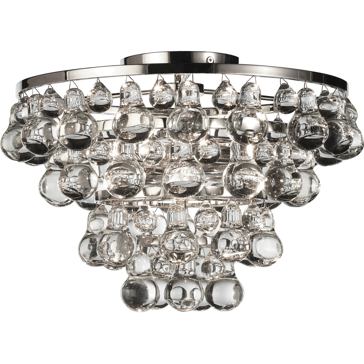 Bling 2 Light 16.75 inch Flush Mount