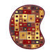 Forum 120 X 96 inch Brown and Brown Area Rug, Wool
