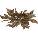 Seraphine 6 Light 29.5 inch Weathered Gold Flush Mount Ceiling Light