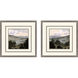 Landscapes Green and Blue and Multi and Purple Framed Art