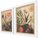 Botanical Embrace Green and Orange and Multi and Red Framed Art, Propac