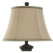 Signature 34 inch 150 watt Majestic Gold Table Lamp Portable Light
