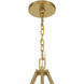 Dutton 18 Light 42.75 inch Signature Brass Chandelier Ceiling Light