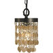Naomi 1 Light 6 inch Mahogany Bronze Pendant Ceiling Light