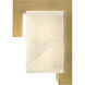 Cadiz LED 30 inch Heritage Brass Vanity Light Wall Light