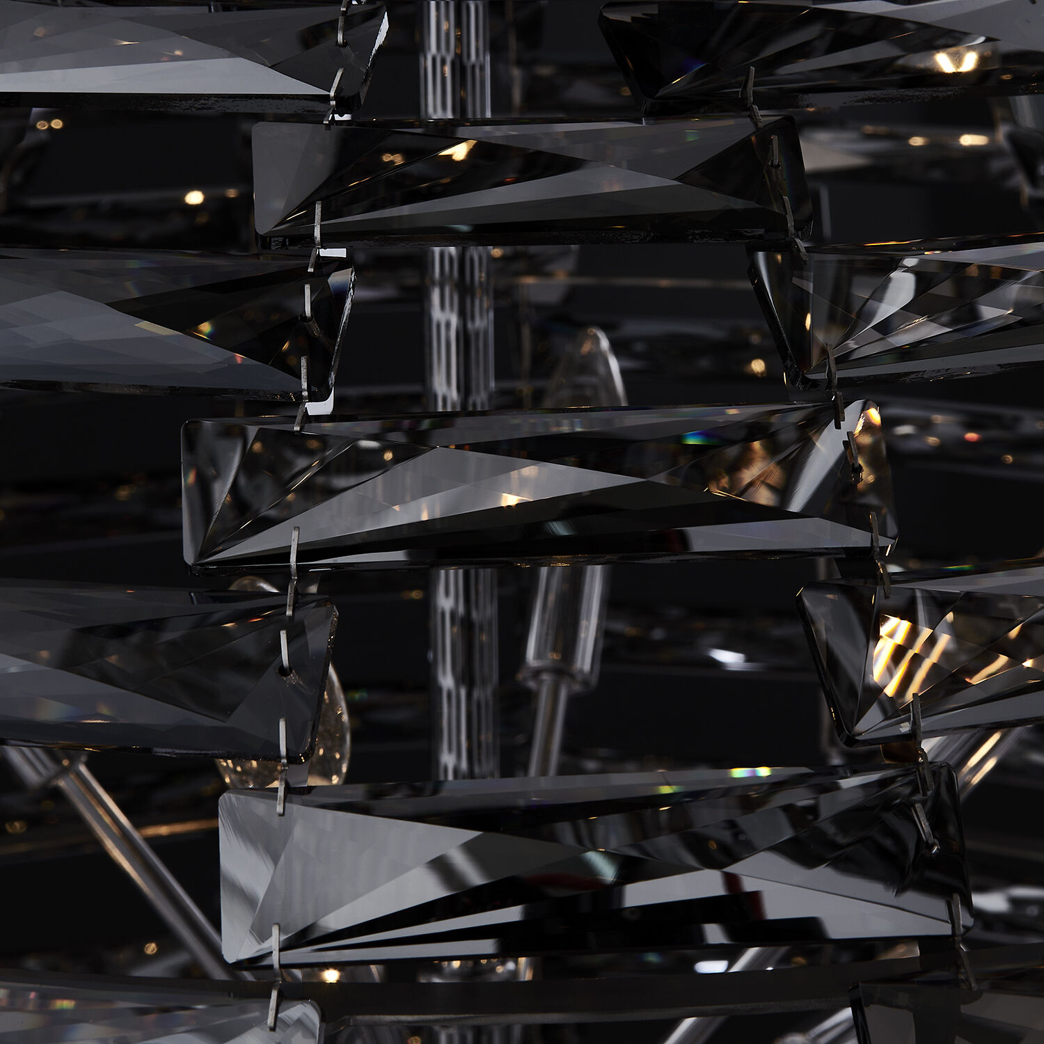 Alta 37 Light 45.5 inch Black Nickel Pendant Foyer Ceiling Light