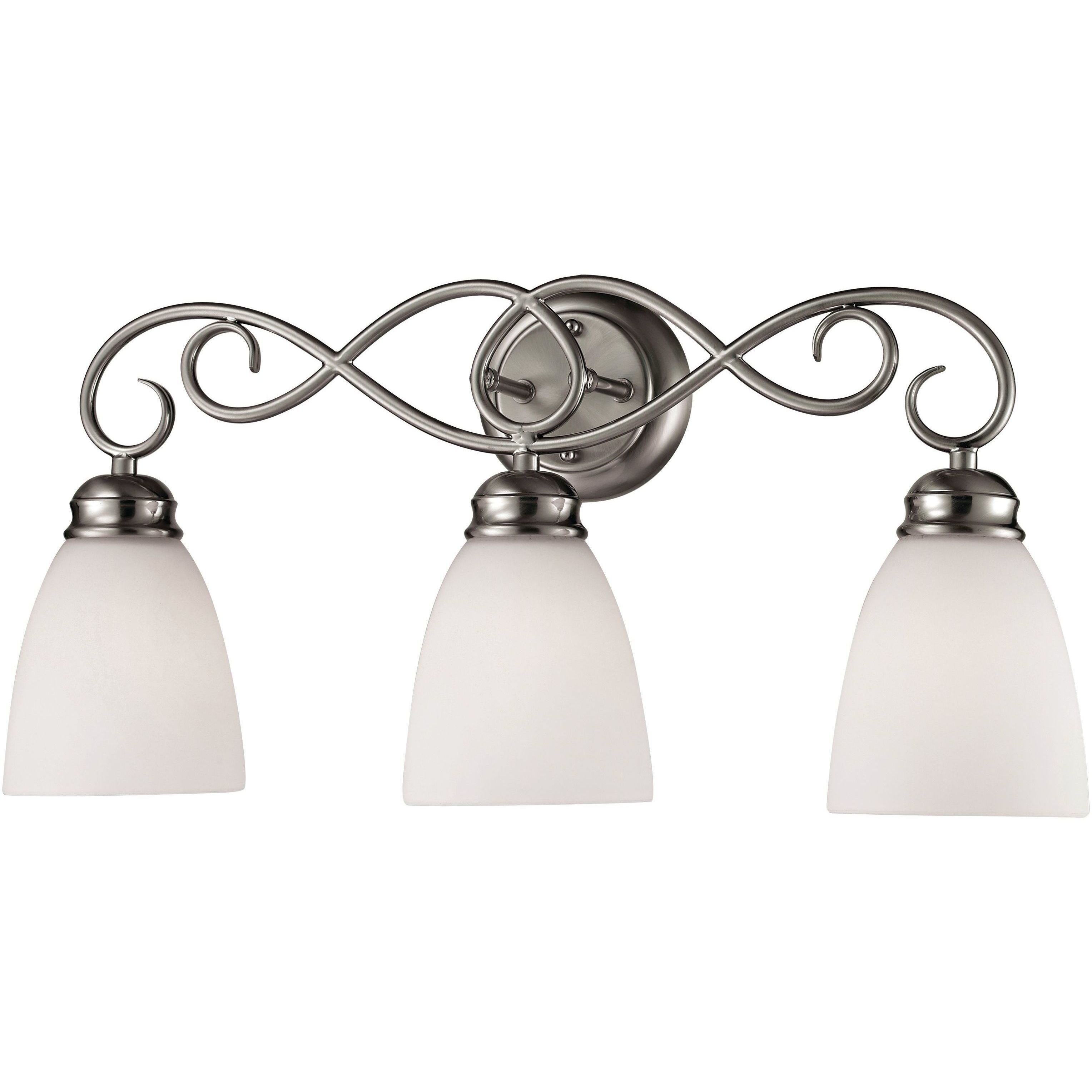 Chatham 3 Light 23 inch Brushed Nickel Vanity Light Wall Light