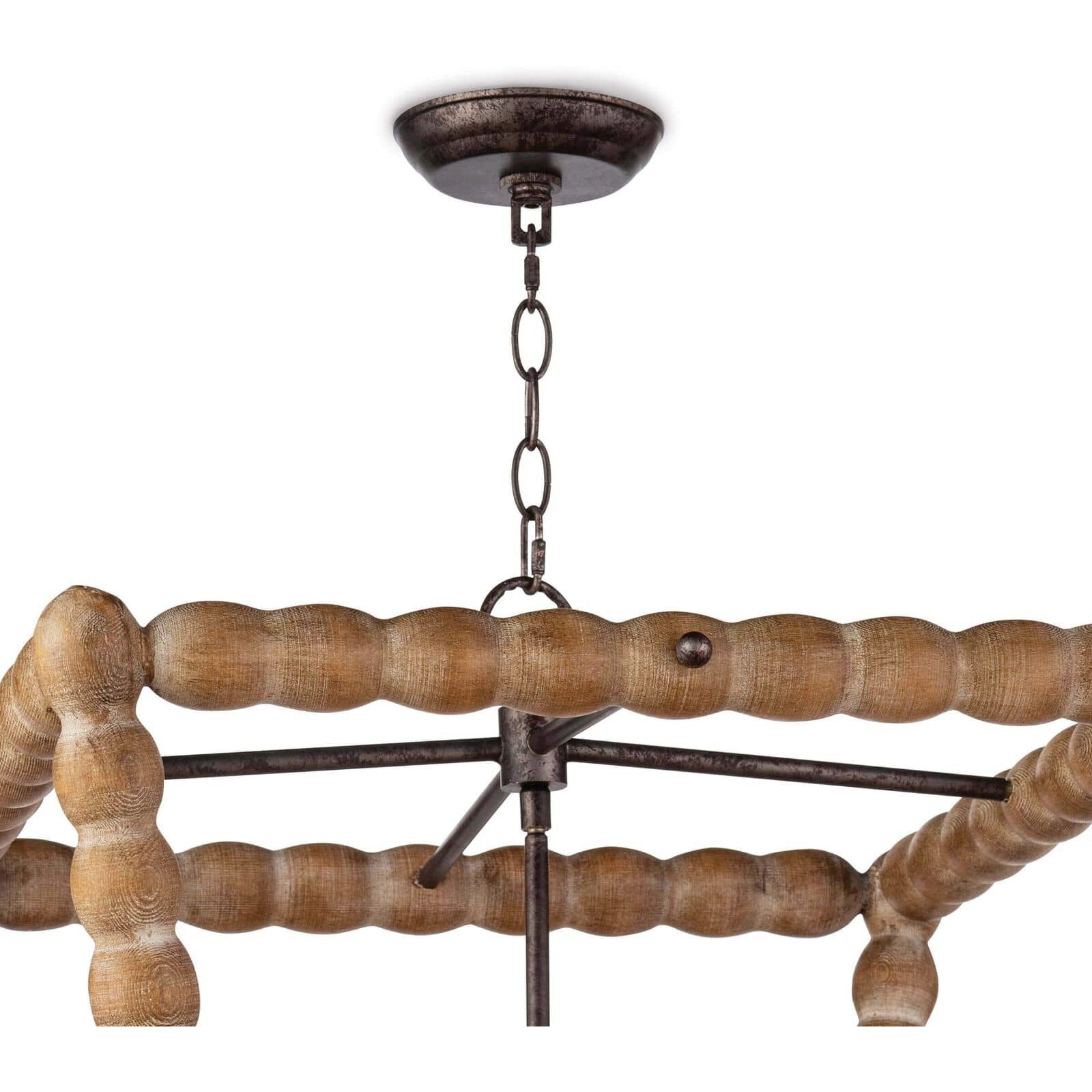 Perennial 4 Light 22.5 inch Natural Ceiling Lantern Ceiling Light