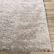 Grizzly 108 X 72 inch Light Slate Handmade Rug in 6 x 9, Rectangle