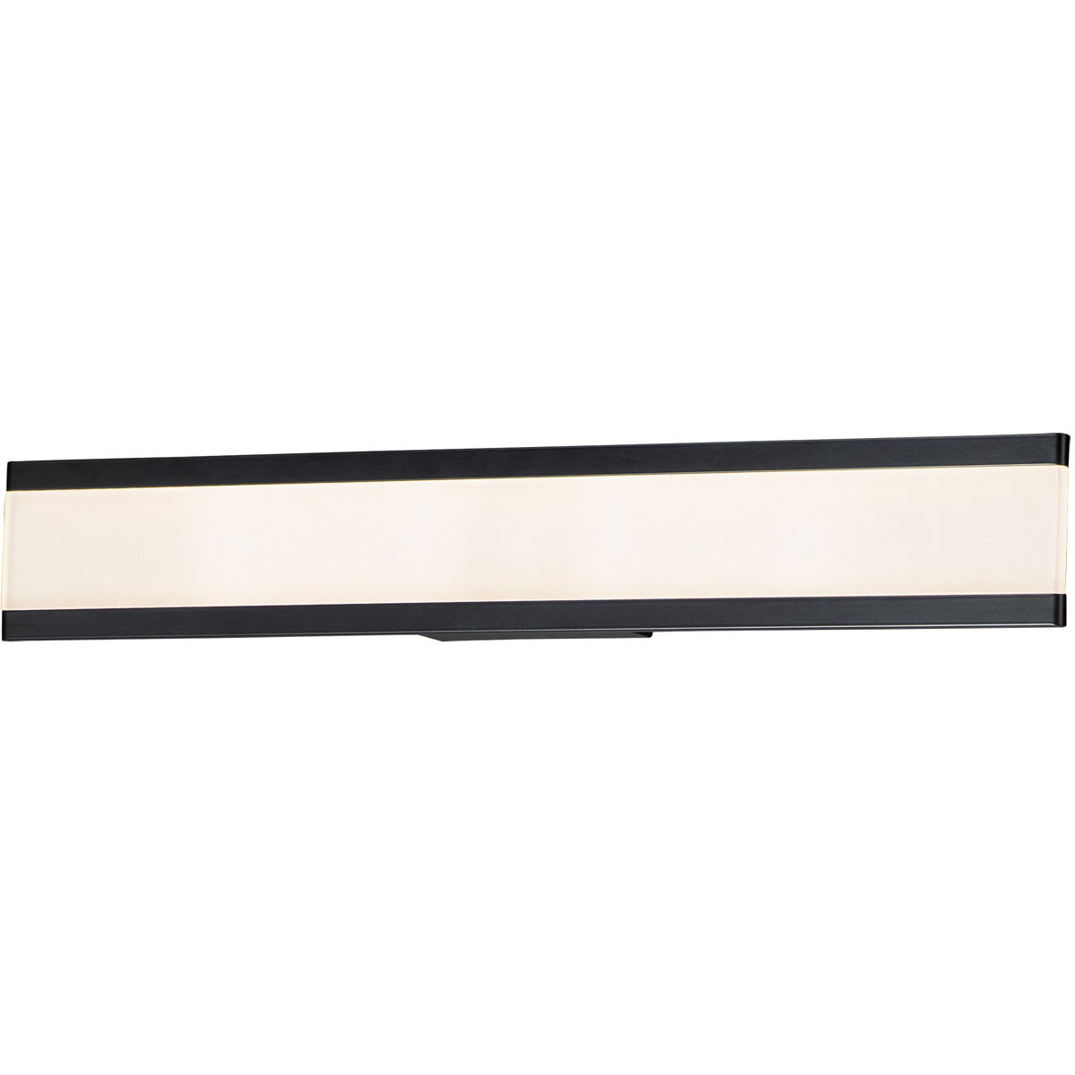 Visor LED 30 inch Black Vanity Light Wall Light