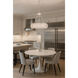 Urchin 6 Light 24 inch White Pendant Ceiling Light