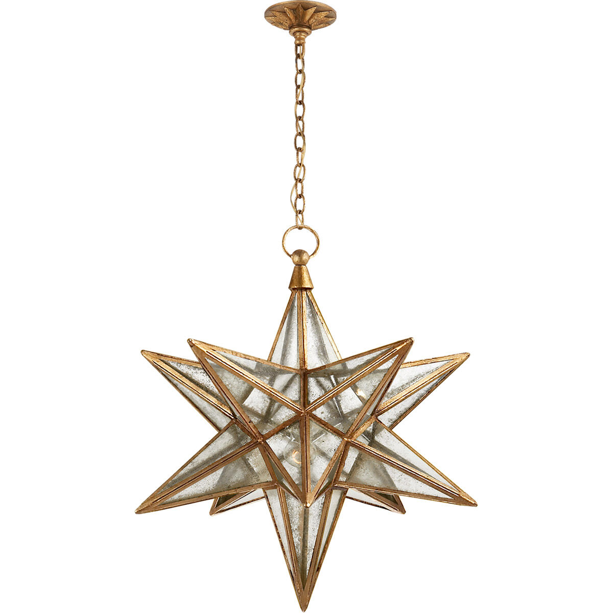 Chapman & Myers Moravian Star 1 Light 30.00 inch Pendant