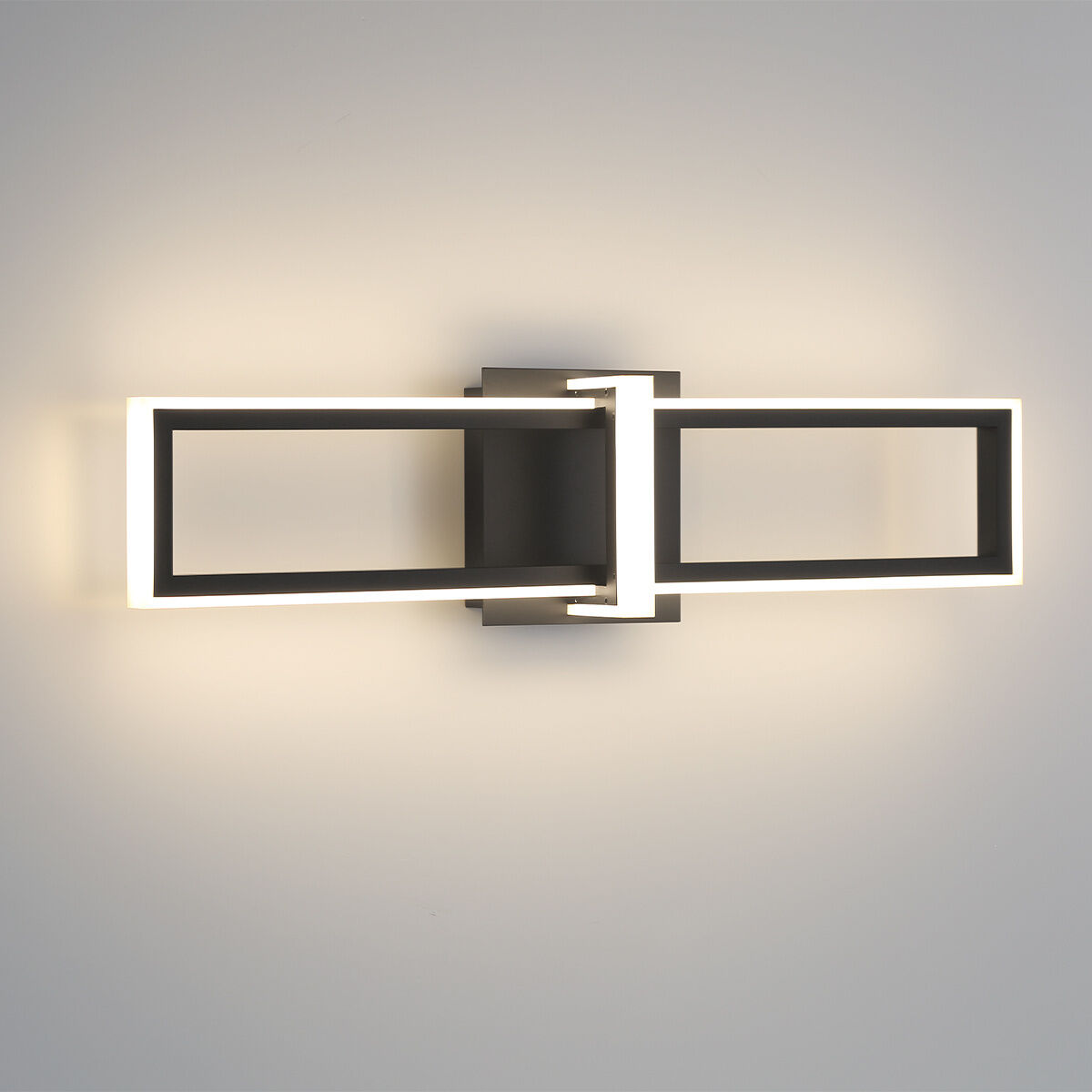 Bordo LED 24 inch Black Outdoor Wall Sconce