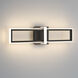 Bordo LED 24 inch Black Outdoor Wall Sconce