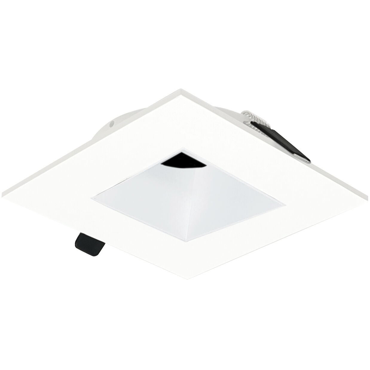 Iolite Can-Less Matte Powder White Recessed Trim