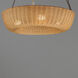Bower 3 Light 24 inch Natural Aged Brass Ring Pendant Ceiling Light