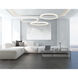 Cumulus Minor LED 32 inch White Pendant Ceiling Light