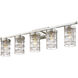 Archer 5 Light 38 inch Polished Nickel Vanity Wall Light
