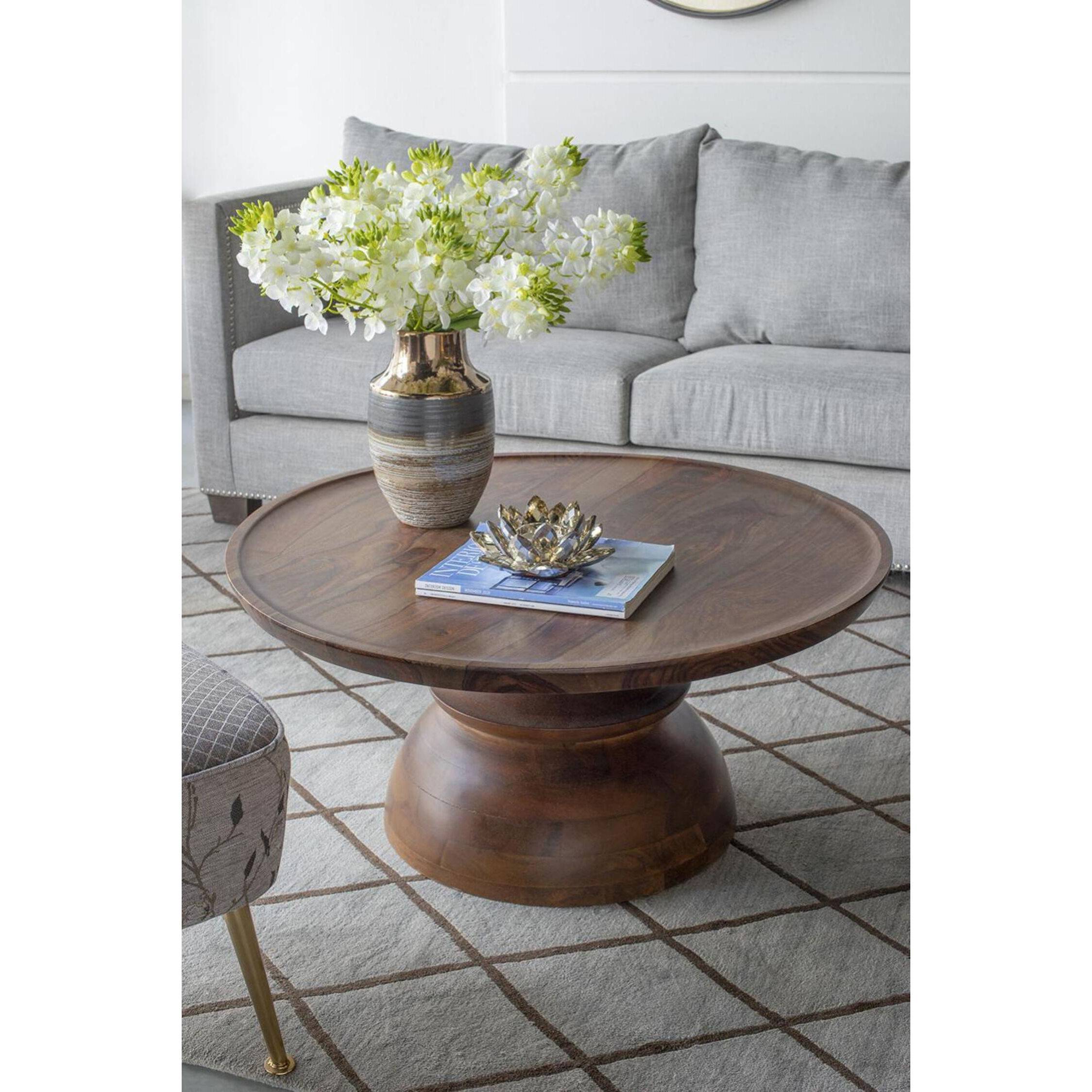 Lotus 8.7 X 3.5 inch Candleholder