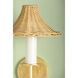 Twila 1 Light 8.75 inch Vintage Gold Leaf Wall Sconce Wall Light