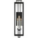 Great Outdoors Knoll Road 4 Light Coal Outdoor Wall Mount