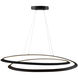 Ara LED 38.6 inch Black Pendant Ceiling Light