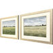 Quiet Meadow Green and Multi and Neutral and Blue Framed Art, Propac
