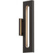 Loop LED 26 inch Dark Bronze Oxide Outdoor Wall Sconce
