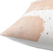 Sheana 20 inch Peach Pillow Kit in 20 x 20, Square