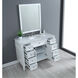 Park Avenue 48 X 35 inch White with Carrara White Marble Vanity Set