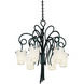 Tribecca 6 Light 32 inch Tortoise Shell Chandelier Ceiling Light in ANTQ