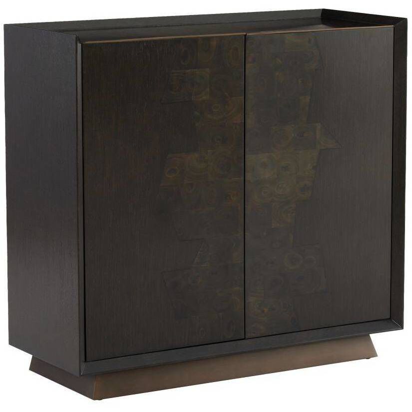 Hudson Sable and Antique Brass Cabinet