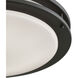 Clarion LED 14 inch Oil Rubbed Bronze Flush Mount Ceiling Light