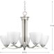 Antelo View Dr 5 Light 23.75 inch Brushed Nickel Chandelier Ceiling Light