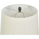 Cameron 30.75 inch 100 watt Kochi Bronze and White Table Lamp Portable Light