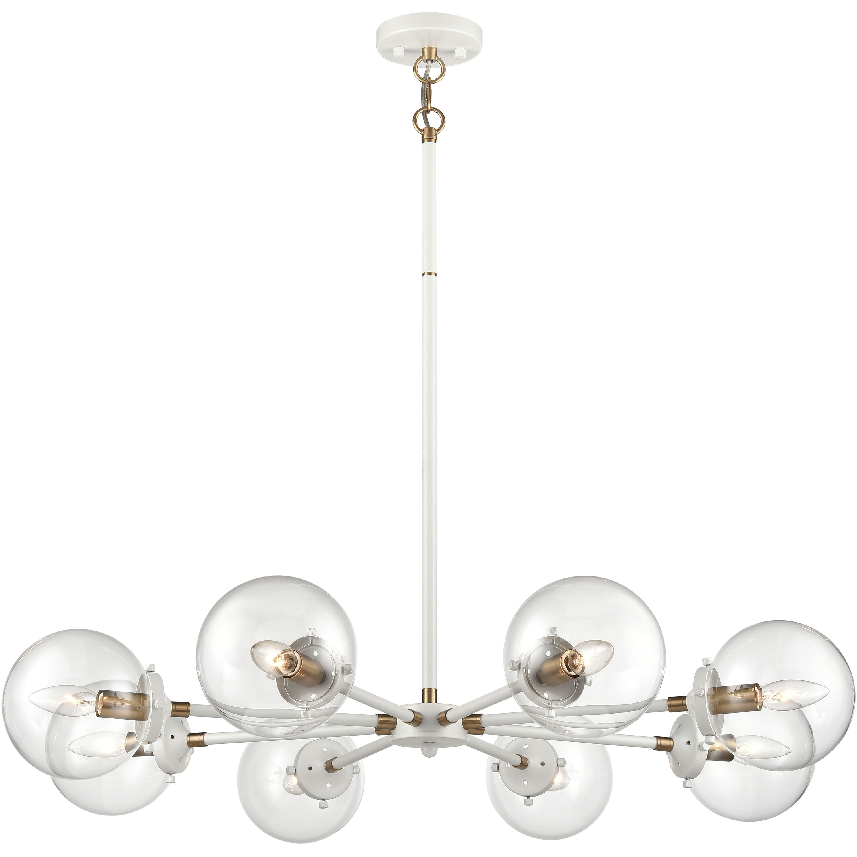 Boudreaux 8 Light 36.00 inch Chandelier